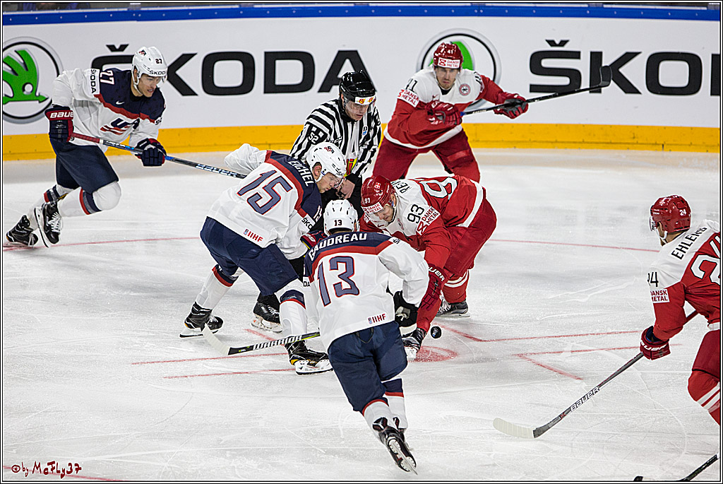 IIHF WM 2017, USA - Daenemark, 07.05.2017